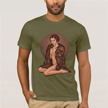 Load image into Gallery viewer, Unique Fashion Sexy Star Wars T Shirt Yoda Darth Vader Tshirt Masculina Streetwear T-Shirt Man Casual Leia Rebel T Shirt