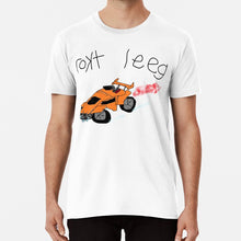 Load image into Gallery viewer, Rocket League? - Rokt Leeg Octane T shirt rocket league rokt leeg videogames video games videogame video game gaming multiplayer
