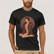Load image into Gallery viewer, Unique Fashion Sexy Star Wars T Shirt Yoda Darth Vader Tshirt Masculina Streetwear T-Shirt Man Casual Leia Rebel T Shirt
