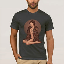 Load image into Gallery viewer, Unique Fashion Sexy Star Wars T Shirt Yoda Darth Vader Tshirt Masculina Streetwear T-Shirt Man Casual Leia Rebel T Shirt
